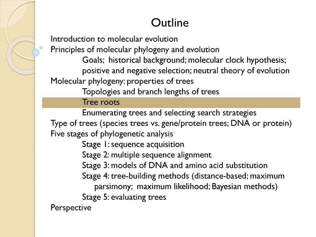 Molecular phylogeny and evolution - ppt download